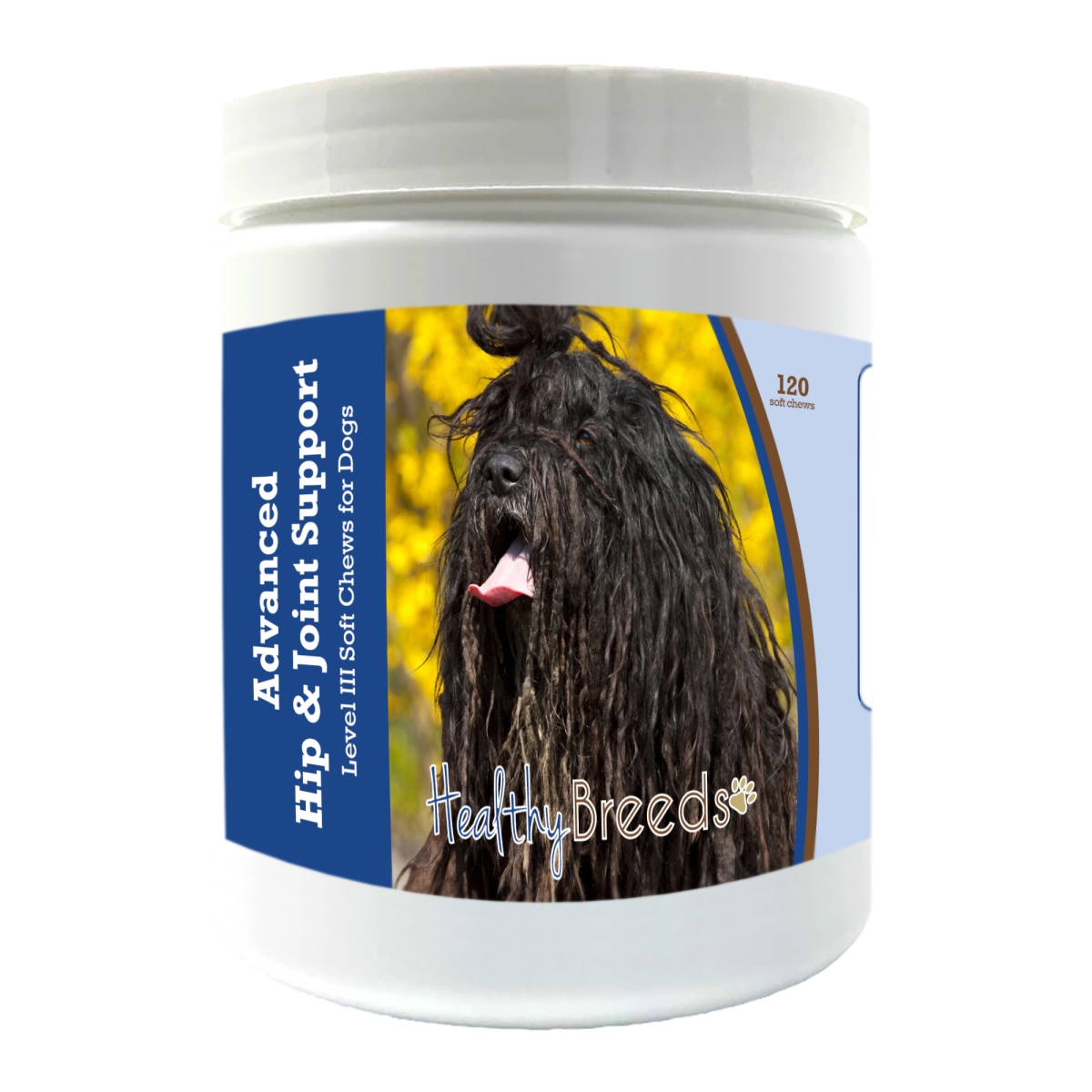 Picture of Healthy Breeds 192959897746 Bergamasco Advanced Hip & Joint Support Level III Soft Chews for Dogs