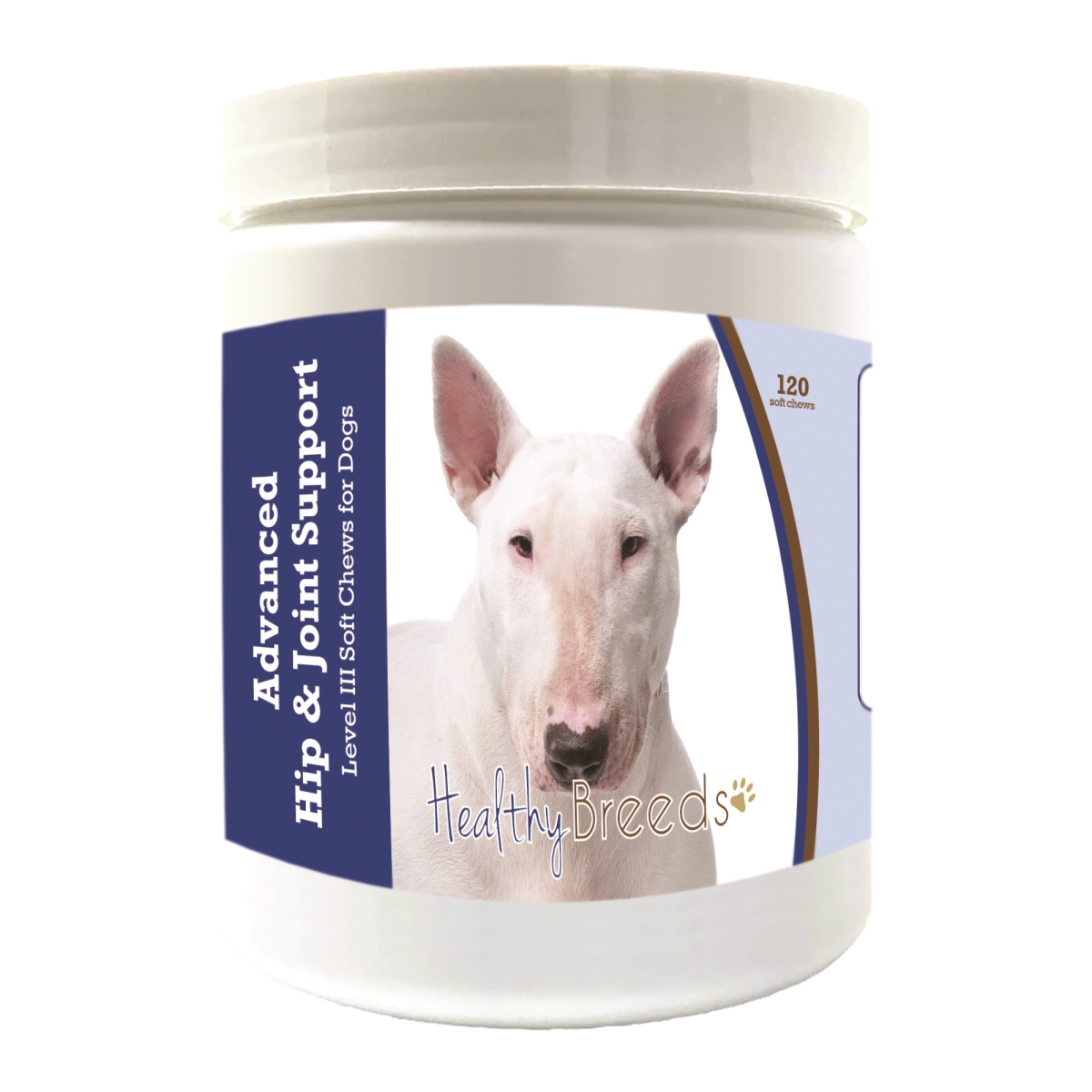Picture of Healthy Breeds 192959897814 Bull Terrier Advanced Hip & Joint Support Level III Soft Chews for Dogs