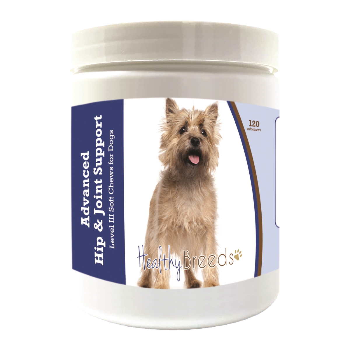 Picture of Healthy Breeds 192959897838 Cairn Terrier Advanced Hip & Joint Support Level III Soft Chews for Dogs