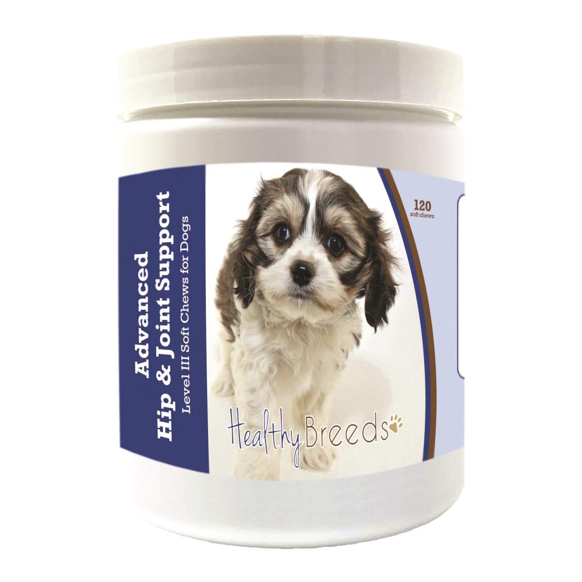 Picture of Healthy Breeds 192959897869 Cavachon Advanced Hip & Joint Support Level III Soft Chews for Dogs