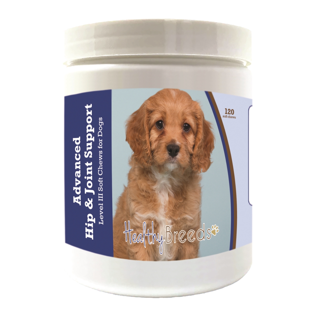 Picture of Healthy Breeds 192959897883 Cavapoo Advanced Hip & Joint Support Level III Soft Chews for Dogs
