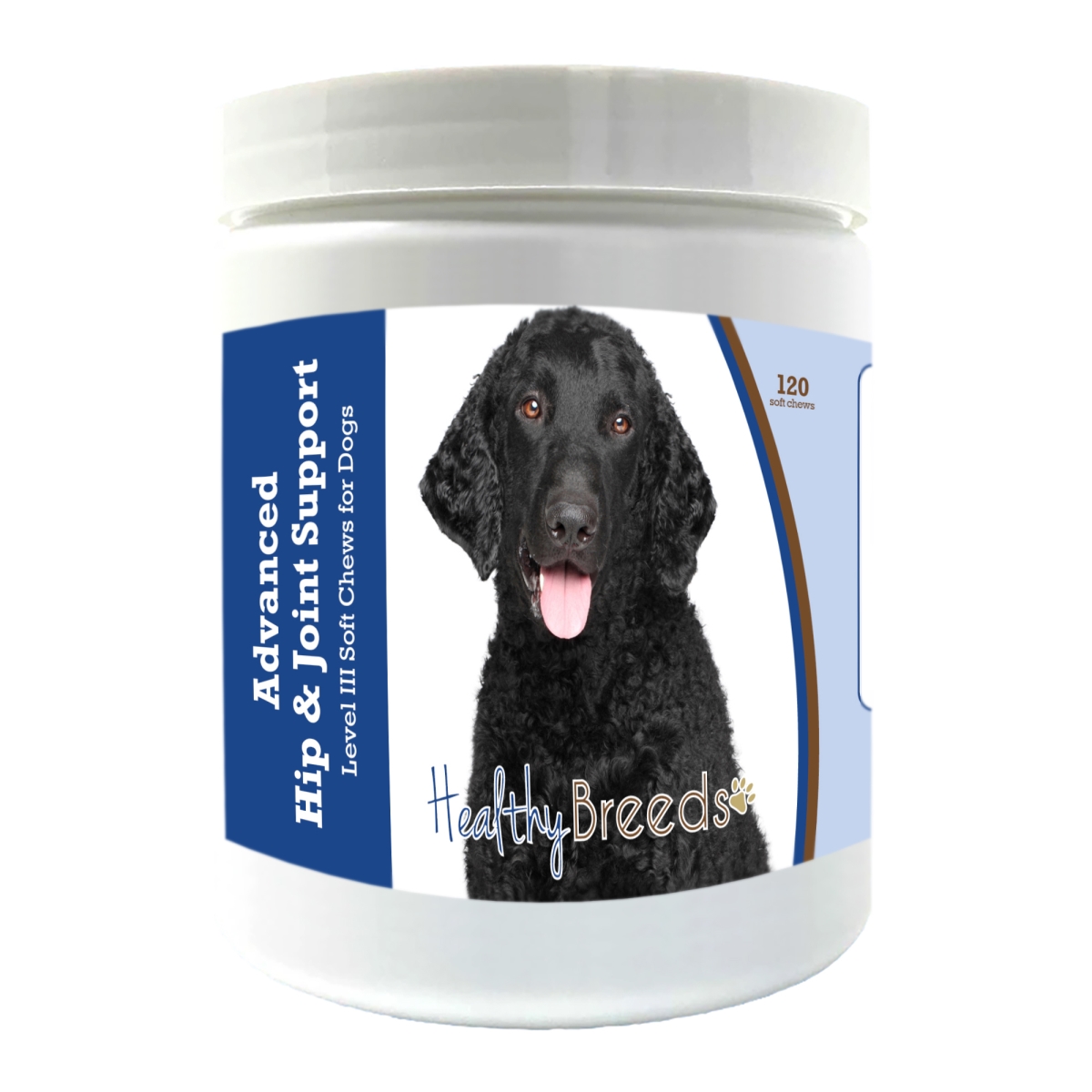 Picture of Healthy Breeds 192959898040 Curly-Coated Retriever Advanced Hip & Joint Support Level III Soft Chews for Dogs