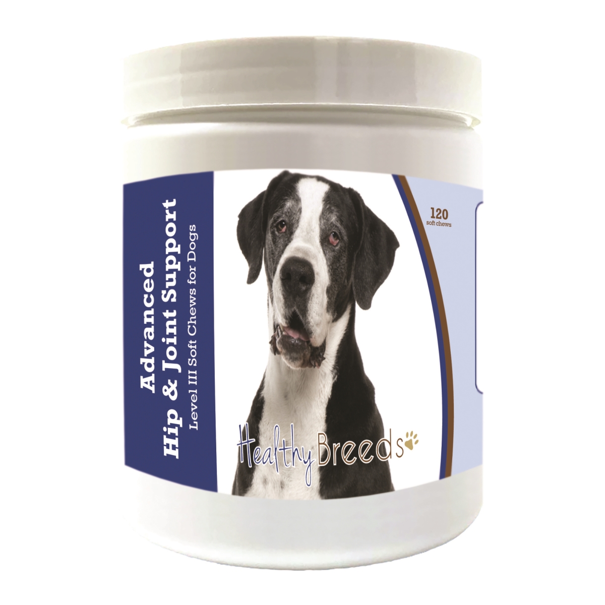 Picture of Healthy Breeds 192959898101 Great Dane Advanced Hip & Joint Support Level III Soft Chews for Dogs