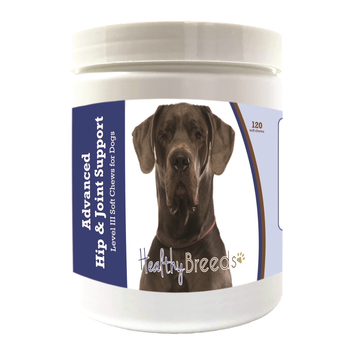 Picture of Healthy Breeds 192959898118 Great Dane Advanced Hip & Joint Support Level III Soft Chews for Dogs