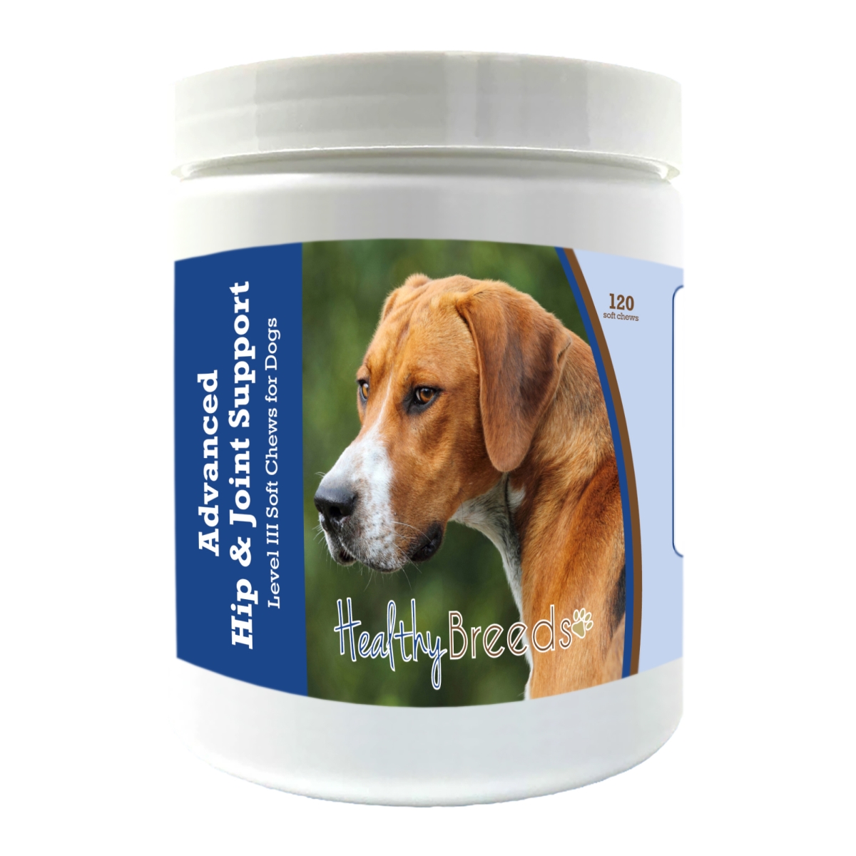 Picture of Healthy Breeds 192959898163 English Foxhound Advanced Hip & Joint Support Level III Soft Chews for Dogs