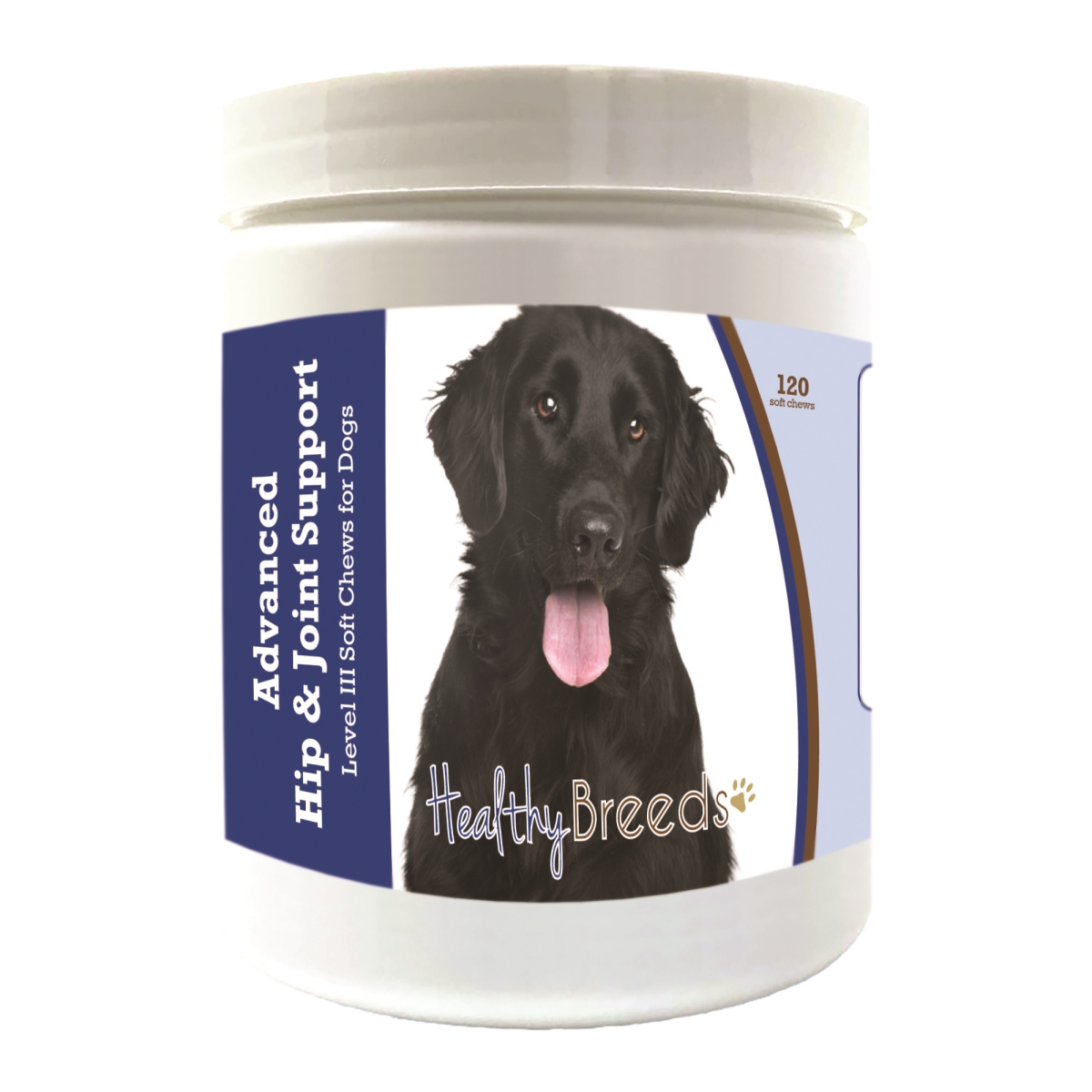 Picture of Healthy Breeds 192959898231 Flat Coated Retriever Advanced Hip & Joint Support Level III Soft Chews for Dogs