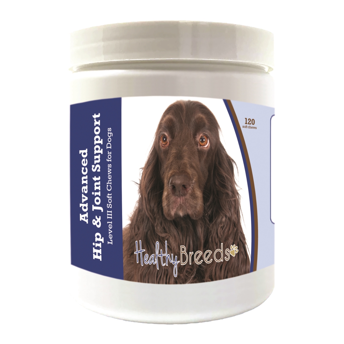 Picture of Healthy Breeds 192959898248 Field Spaniel Advanced Hip & Joint Support Level III Soft Chews for Dogs