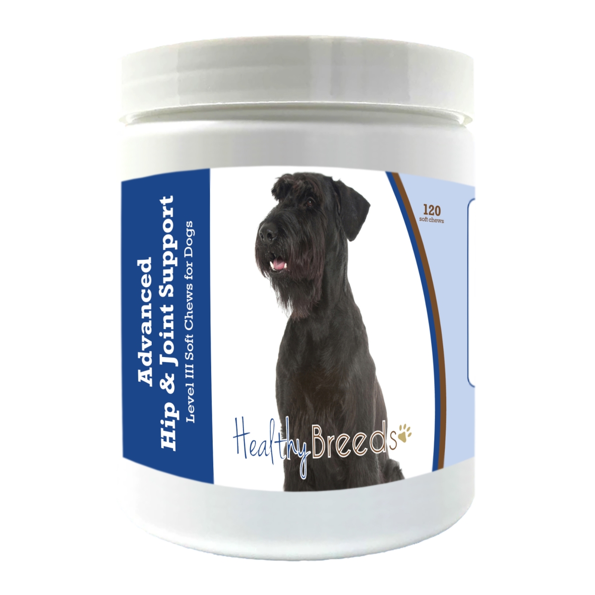 Picture of Healthy Breeds 192959898378 Giant Schnauzer Advanced Hip & Joint Support Level III Soft Chews for Dogs