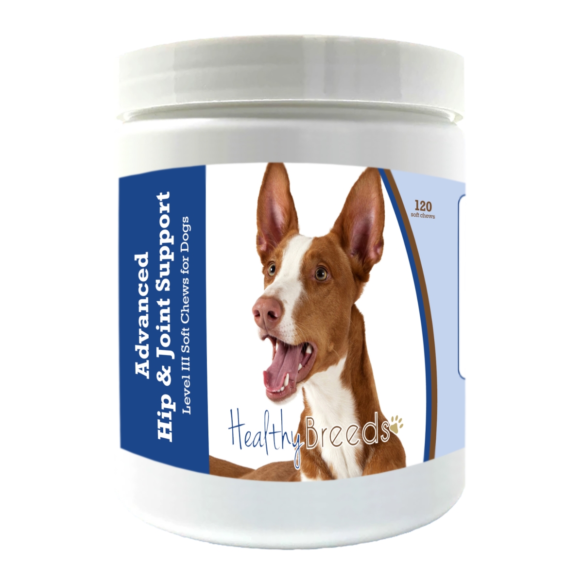 Picture of Healthy Breeds 192959898415 Ibizan Hound Advanced Hip & Joint Support Level III Soft Chews for Dogs