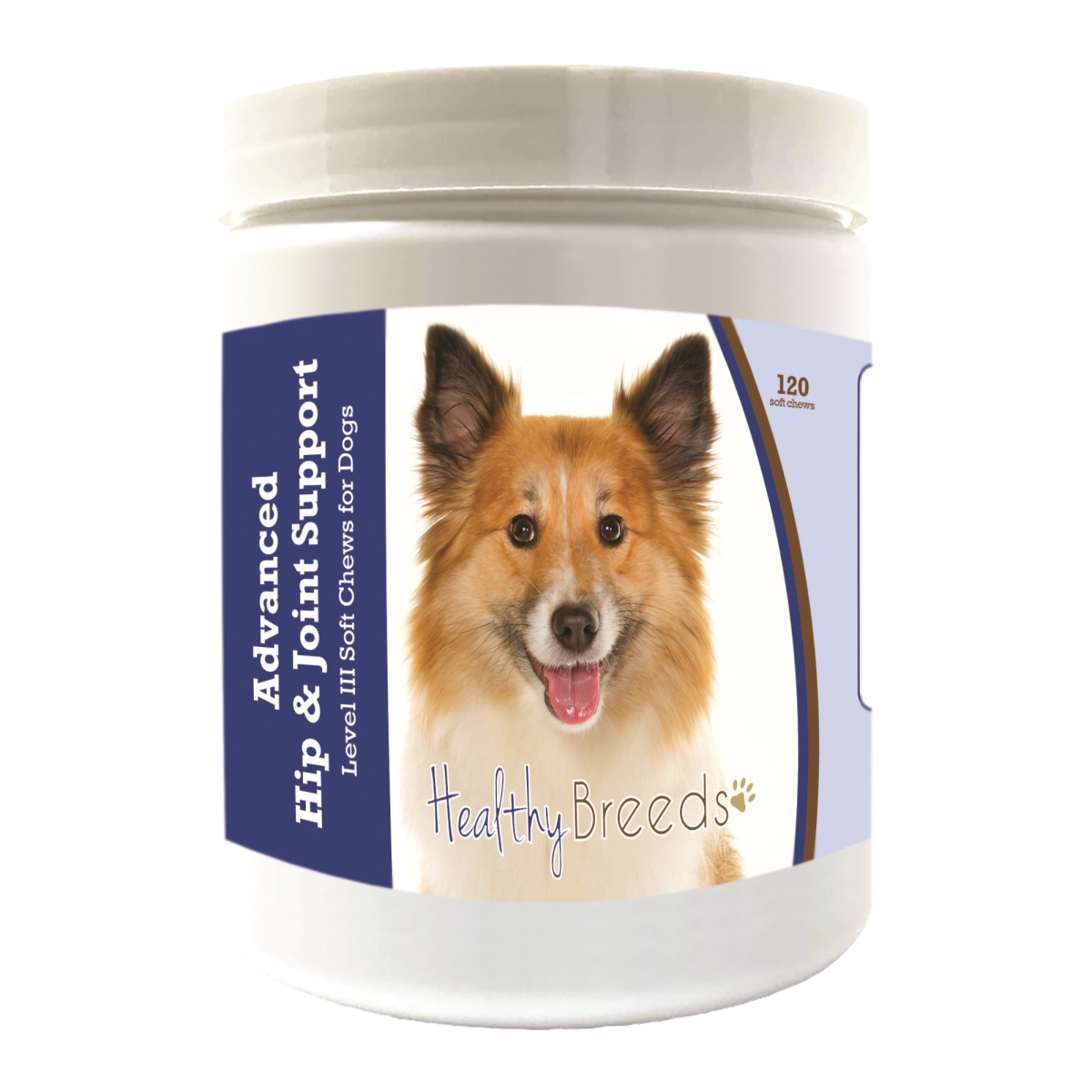 Picture of Healthy Breeds 192959898422 Icelandic Sheepdog Advanced Hip & Joint Support Level III Soft Chews for Dogs