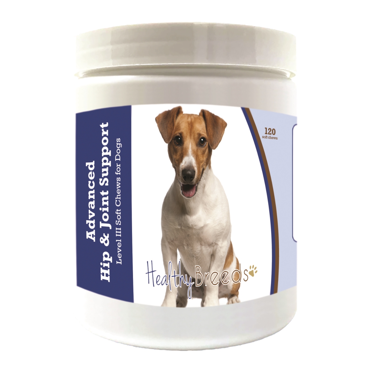 Picture of Healthy Breeds 192959898484 Jack Russell Terrier Advanced Hip & Joint Support Level III Soft Chews for Dogs
