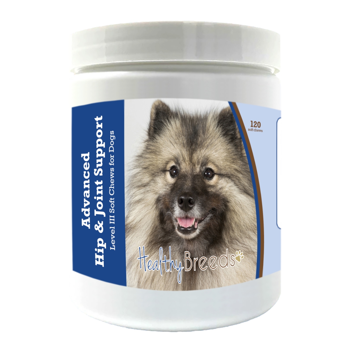 Picture of Healthy Breeds 192959898507 Keeshonden Advanced Hip & Joint Support Level III Soft Chews for Dogs