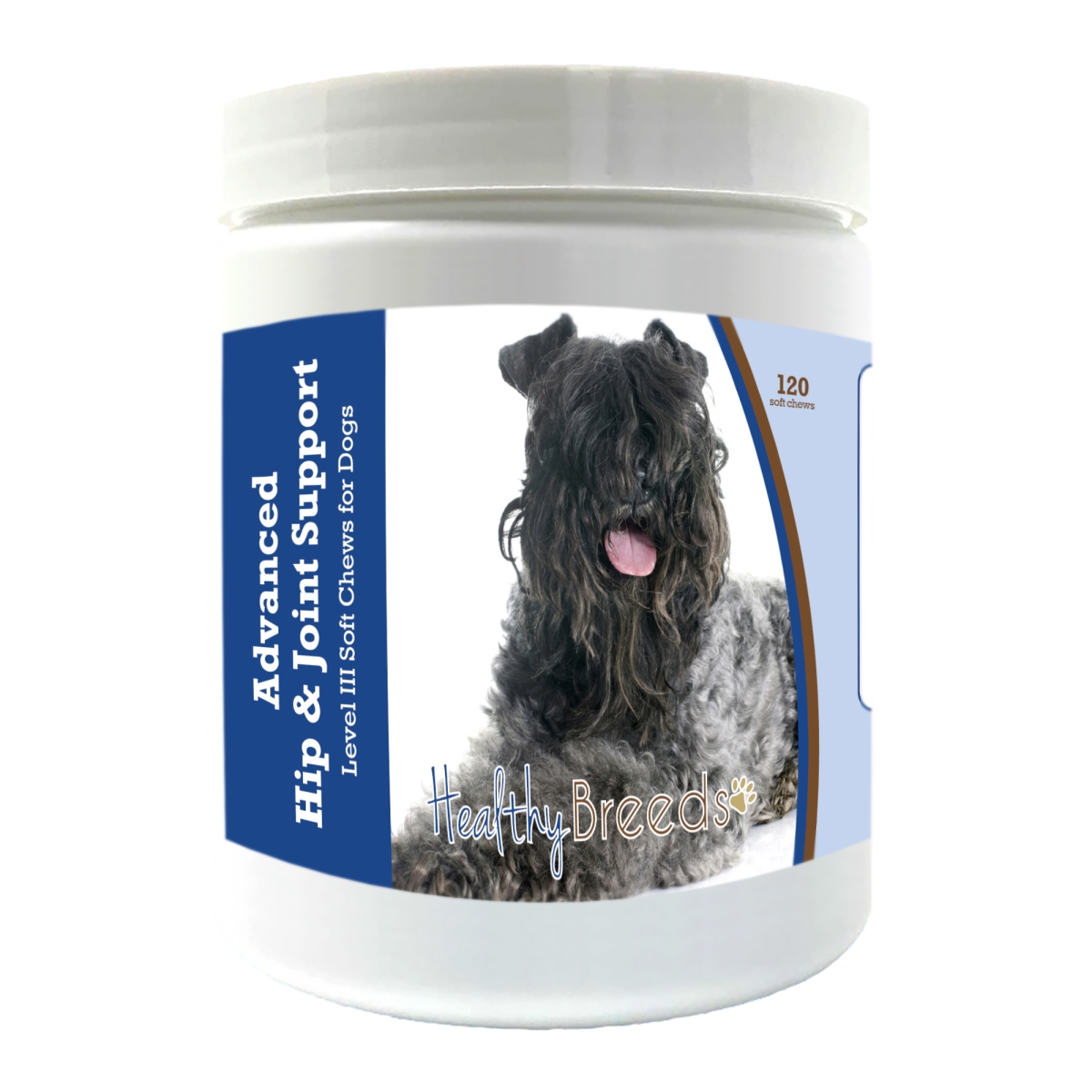 Picture of Healthy Breeds 192959898514 Kerry Blue Terrier Advanced Hip & Joint Support Level III Soft Chews for Dogs