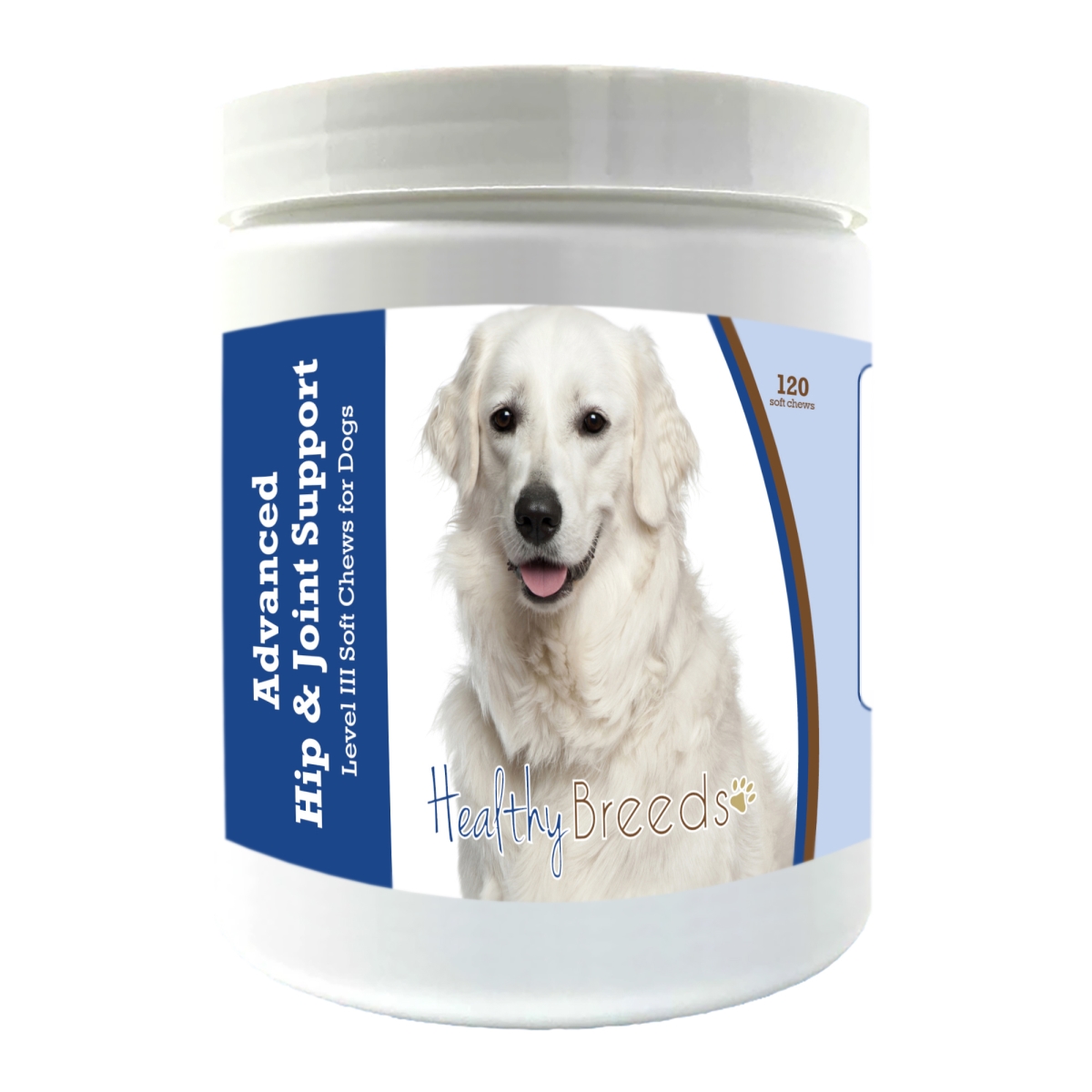 Picture of Healthy Breeds 192959898538 Kuvasz Advanced Hip & Joint Support Level III Soft Chews for Dogs