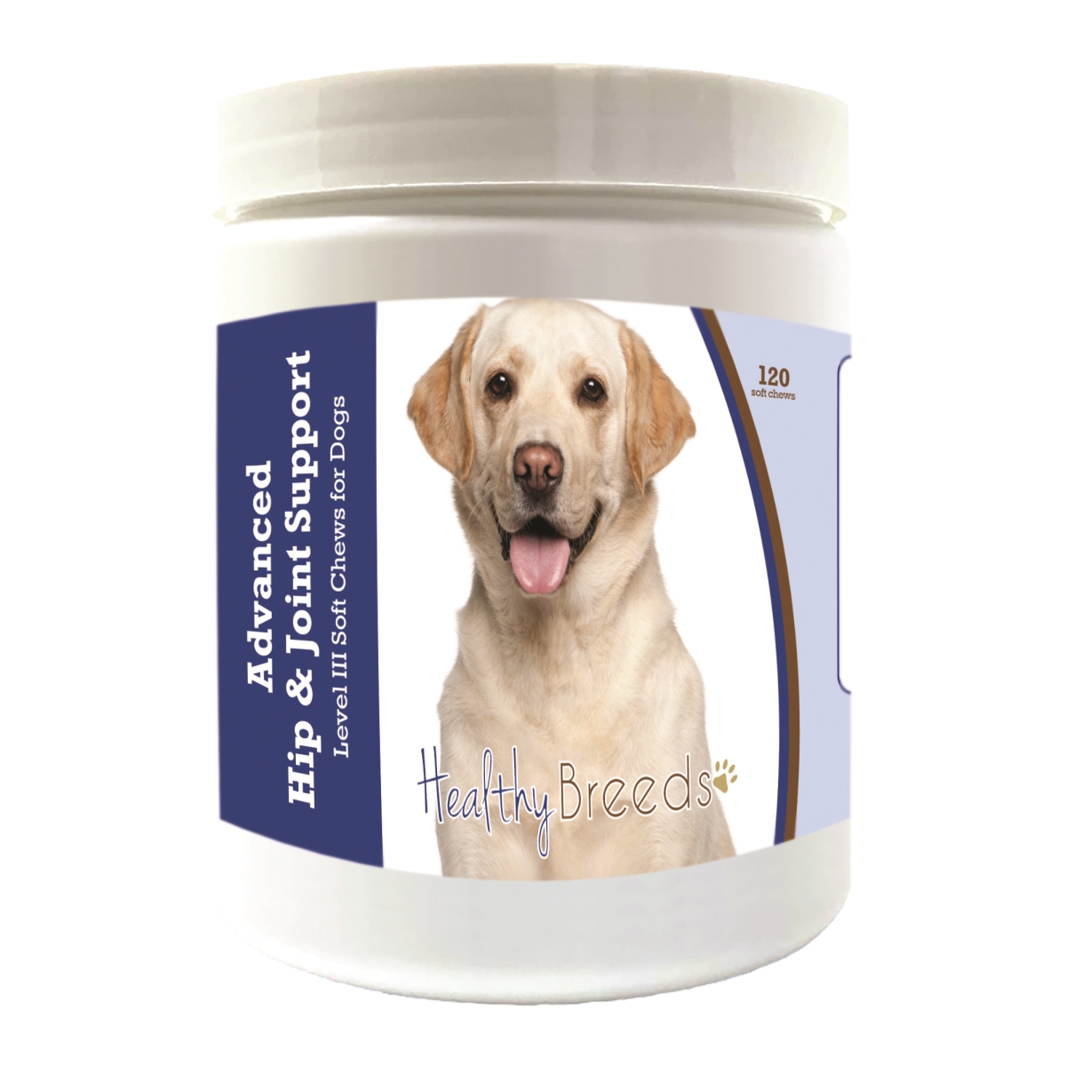 Picture of Healthy Breeds 192959898569 Labrador Retriever Advanced Hip & Joint Support Level III Soft Chews for Dogs
