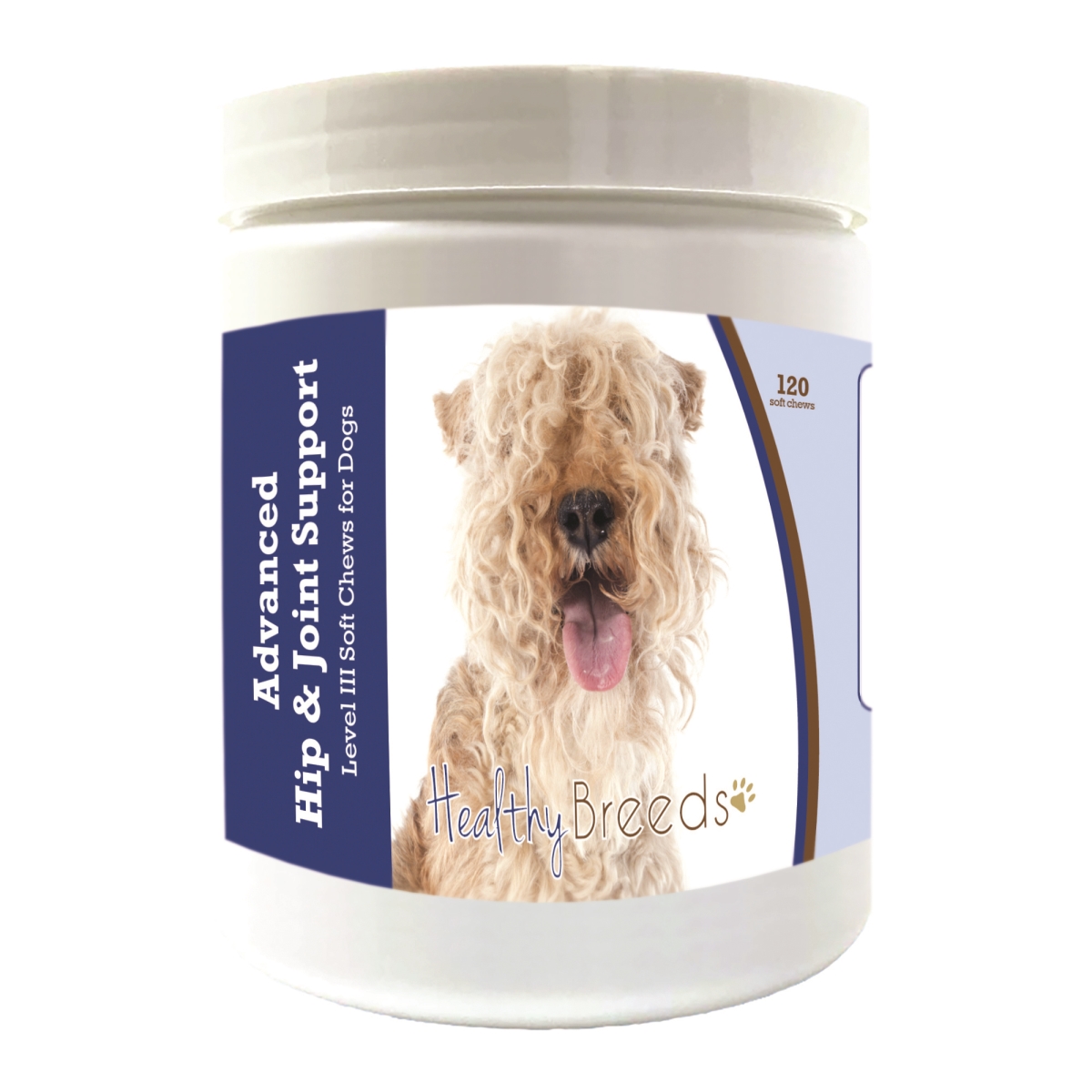 Picture of Healthy Breeds 192959898583 Lakeland Terrier Advanced Hip & Joint Support Level III Soft Chews for Dogs