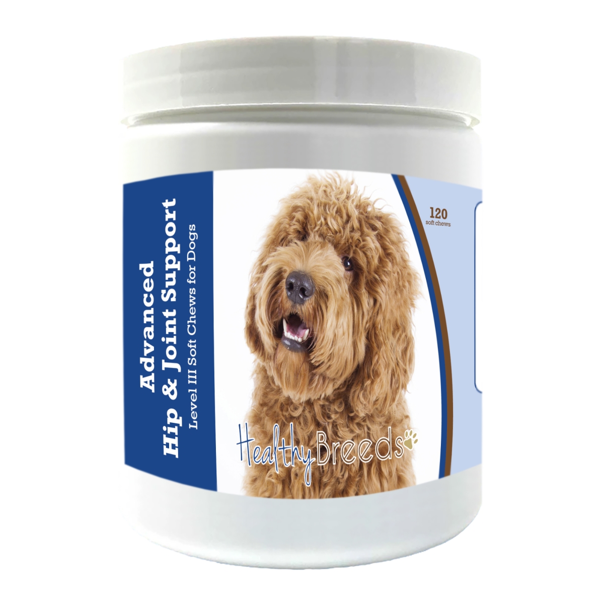 Picture of Healthy Breeds 192959898613 Labradoodle Advanced Hip & Joint Support Level III Soft Chews for Dogs