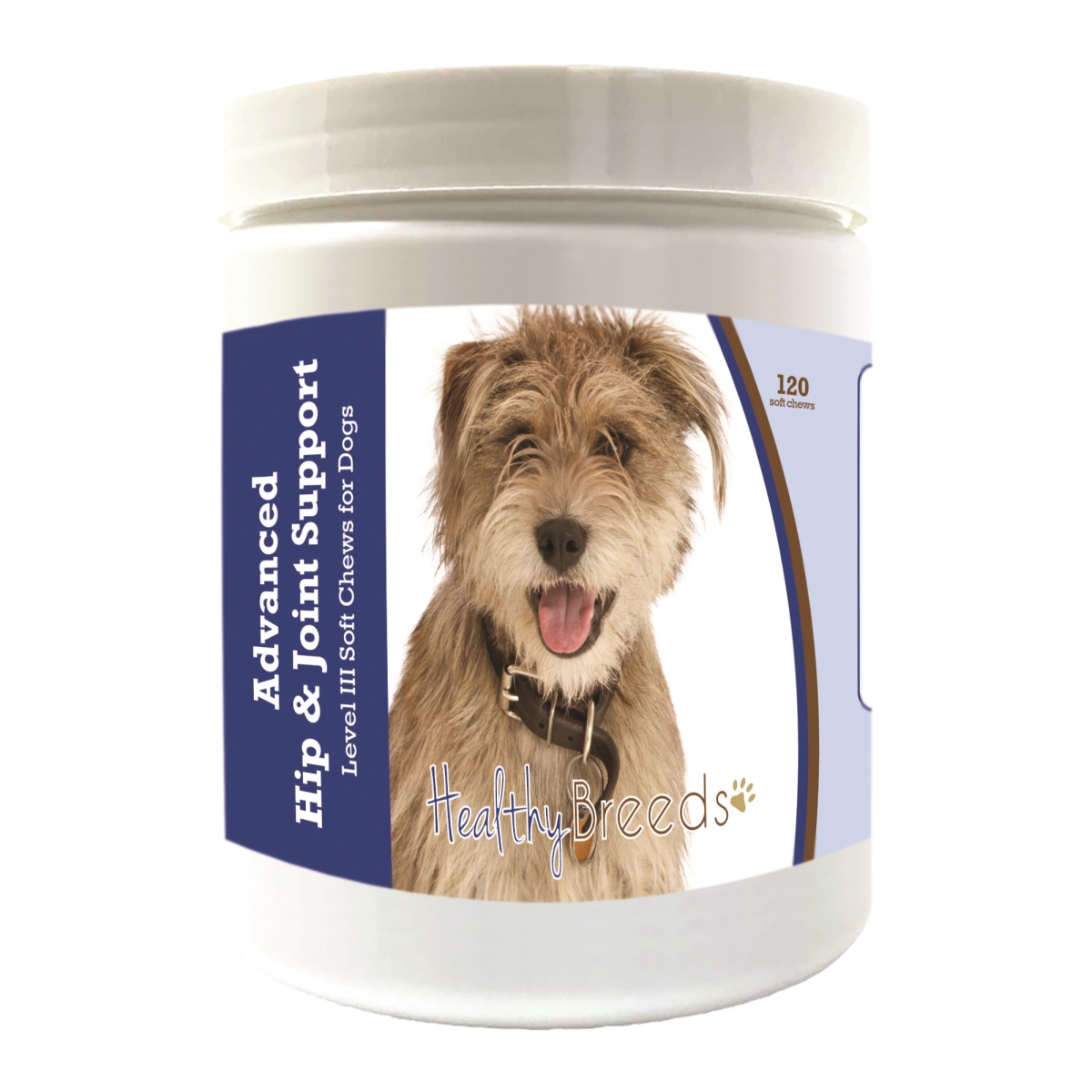 Picture of Healthy Breeds 192959898750 Mutt Advanced Hip & Joint Support Level III Soft Chews for Dogs