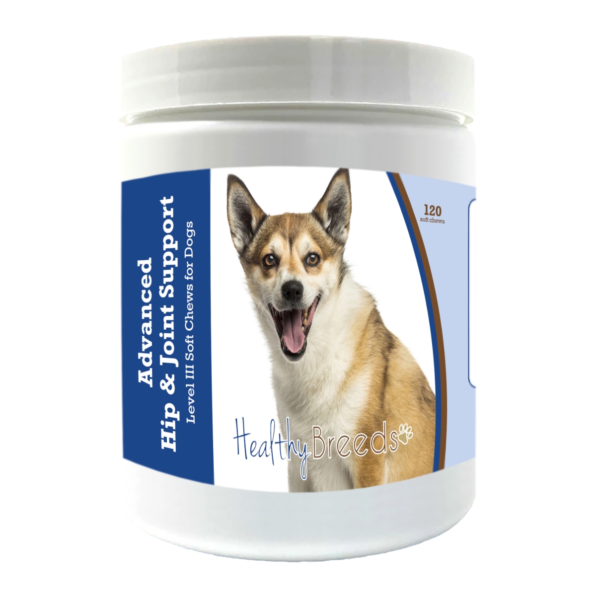 Picture of Healthy Breeds 192959898804 Norwegian Lundehund Advanced Hip & Joint Support Level III Soft Chews for Dogs