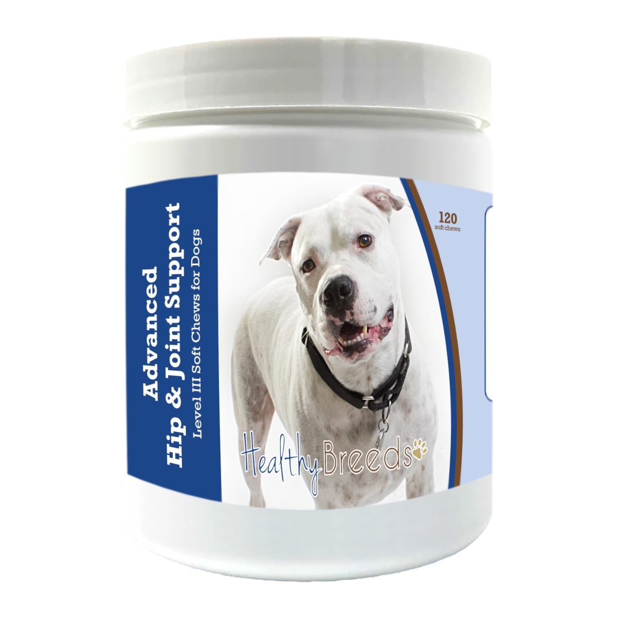 Picture of Healthy Breeds 192959898880 Pit Bull Advanced Hip & Joint Support Level III Soft Chews for Dogs