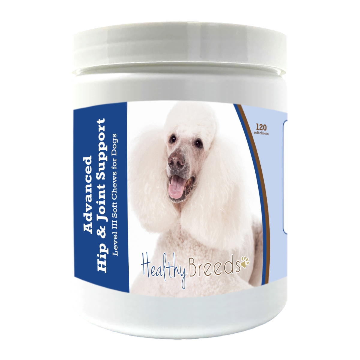 Picture of Healthy Breeds 192959898958 Poodle Advanced Hip & Joint Support Level III Soft Chews for Dogs