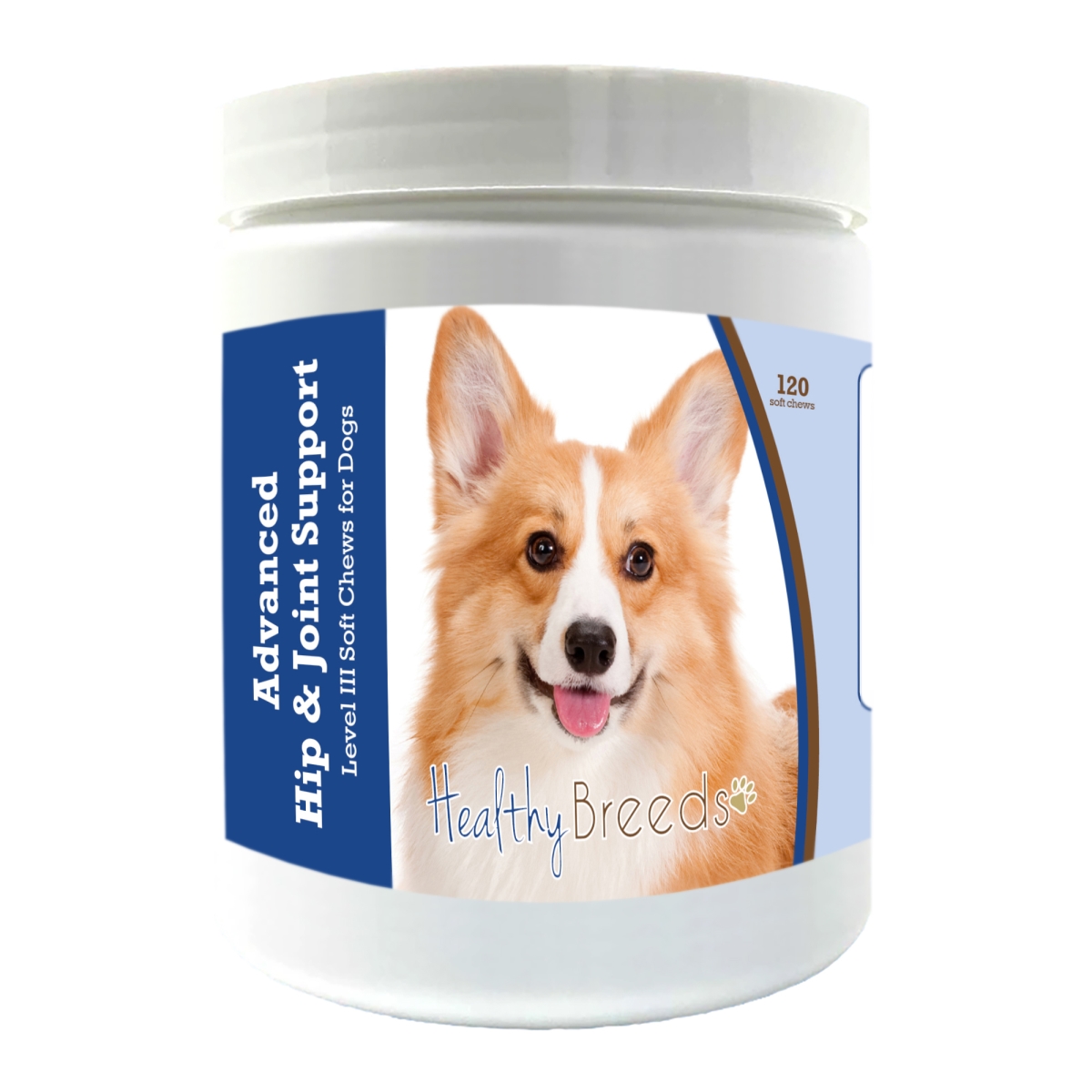 Picture of Healthy Breeds 192959899054 Pembroke Welsh Corgi Advanced Hip & Joint Support Level III Soft Chews for Dogs
