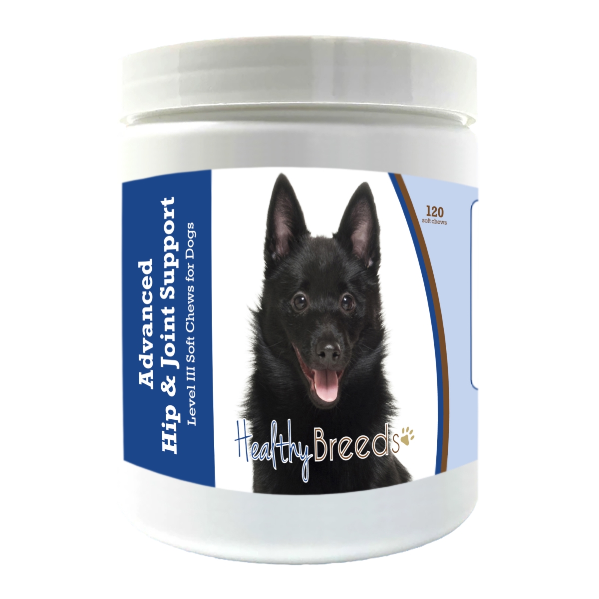 Picture of Healthy Breeds 192959899160 Schipperke Advanced Hip & Joint Support Level III Soft Chews for Dogs