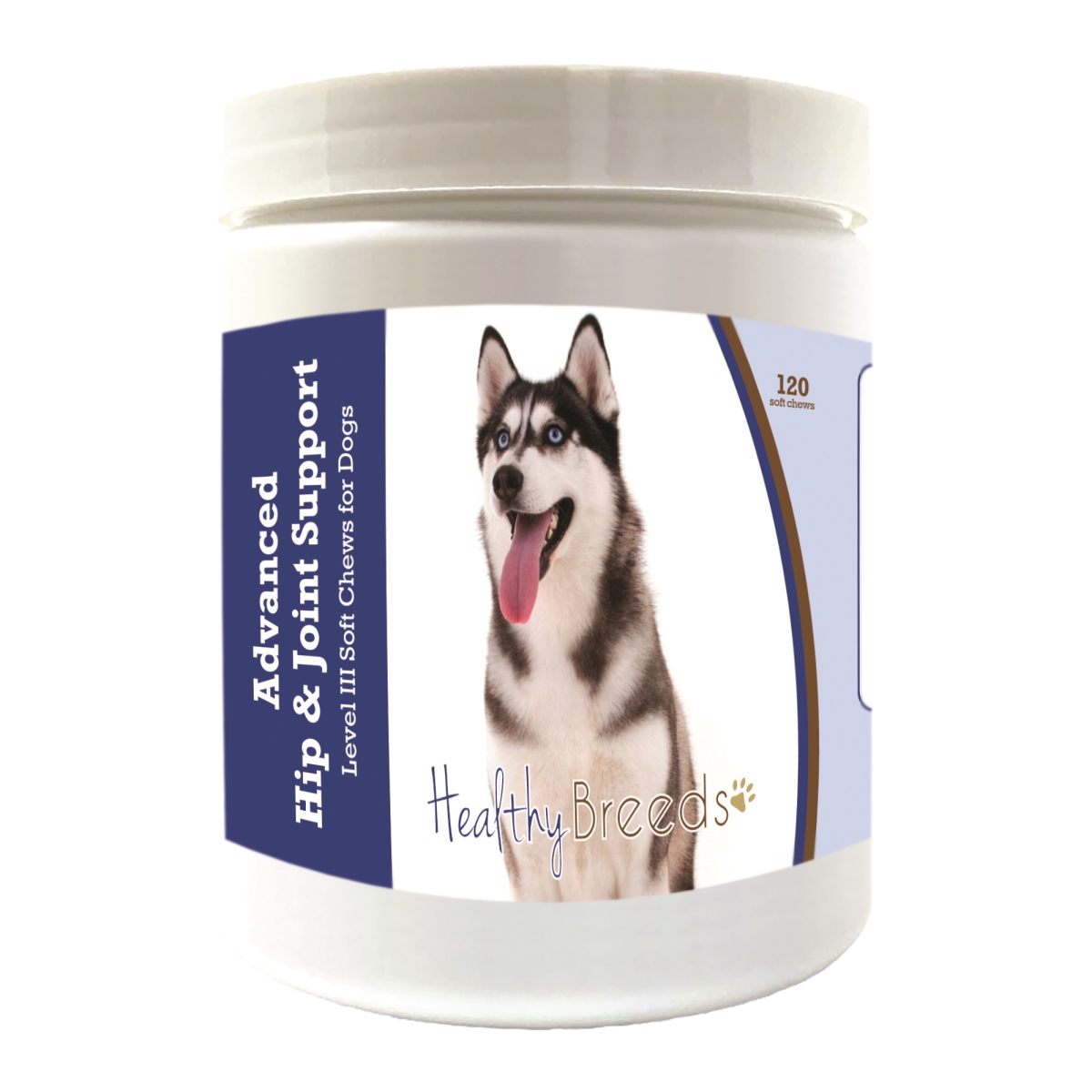 Picture of Healthy Breeds 192959899245 Siberian Husky Advanced Hip & Joint Support Level III Soft Chews for Dogs