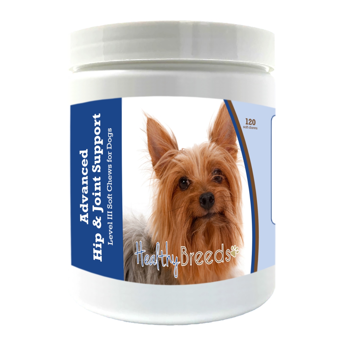 Picture of Healthy Breeds 192959899252 Silky Terrier Advanced Hip & Joint Support Level III Soft Chews for Dogs