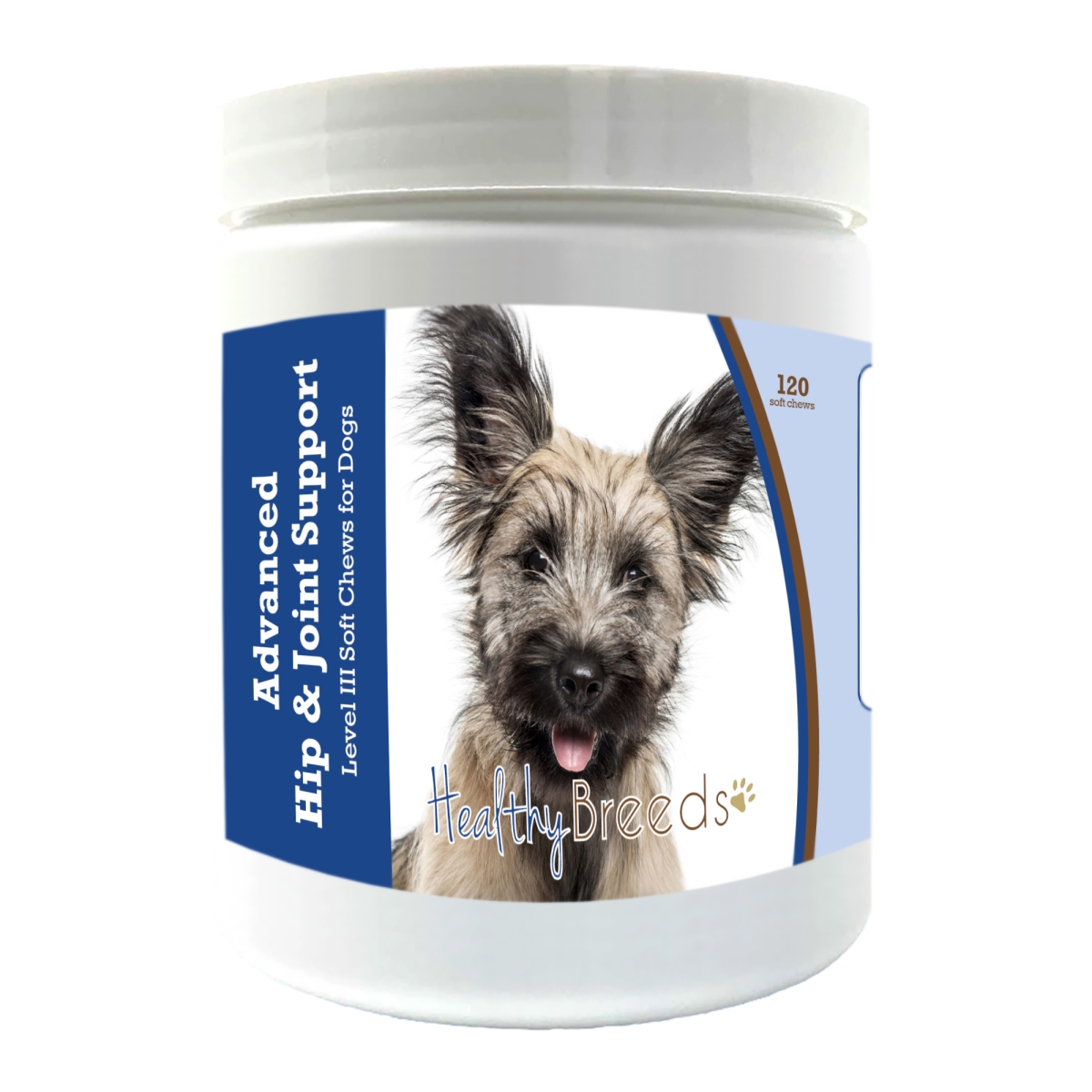 Picture of Healthy Breeds 192959899276 Skye Terrier Advanced Hip & Joint Support Level III Soft Chews for Dogs