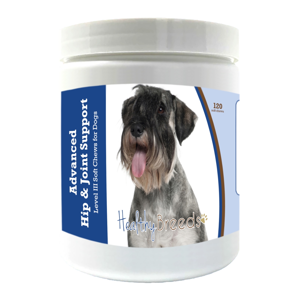 Picture of Healthy Breeds 192959899306 Standard Schnauzer Advanced Hip & Joint Support Level III Soft Chews for Dogs