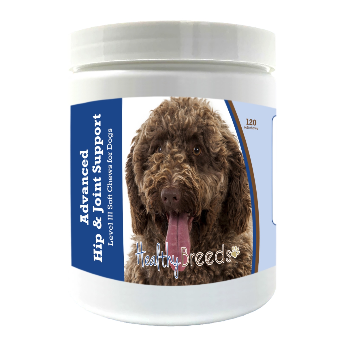 Picture of Healthy Breeds 192959899375 Spanish Water Dog Advanced Hip & Joint Support Level III Soft Chews for Dogs