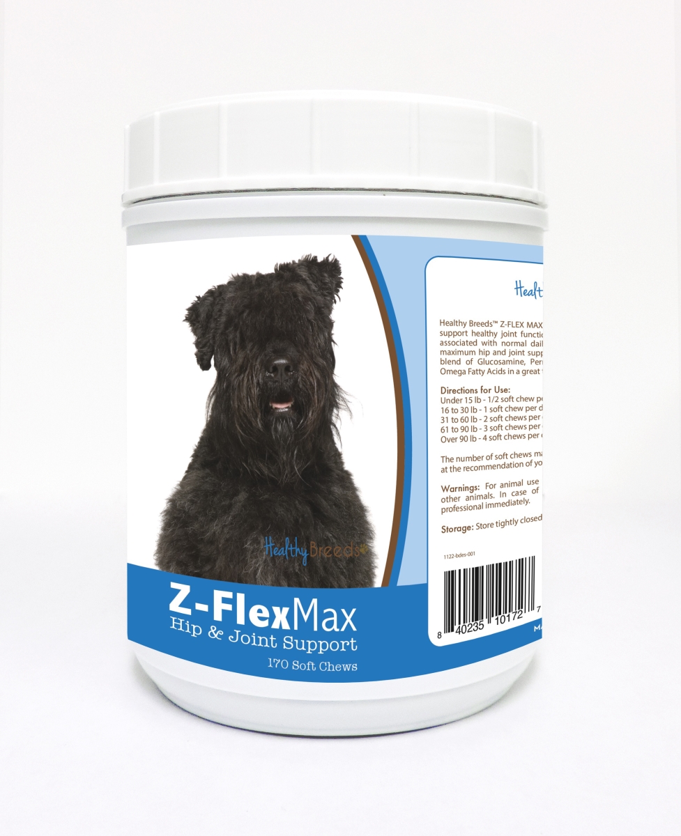 Picture of Healthy Breeds 840235101727 Bouvier des Flandres Z-Flex Max Hip & Joint Soft Chews - 170 Count