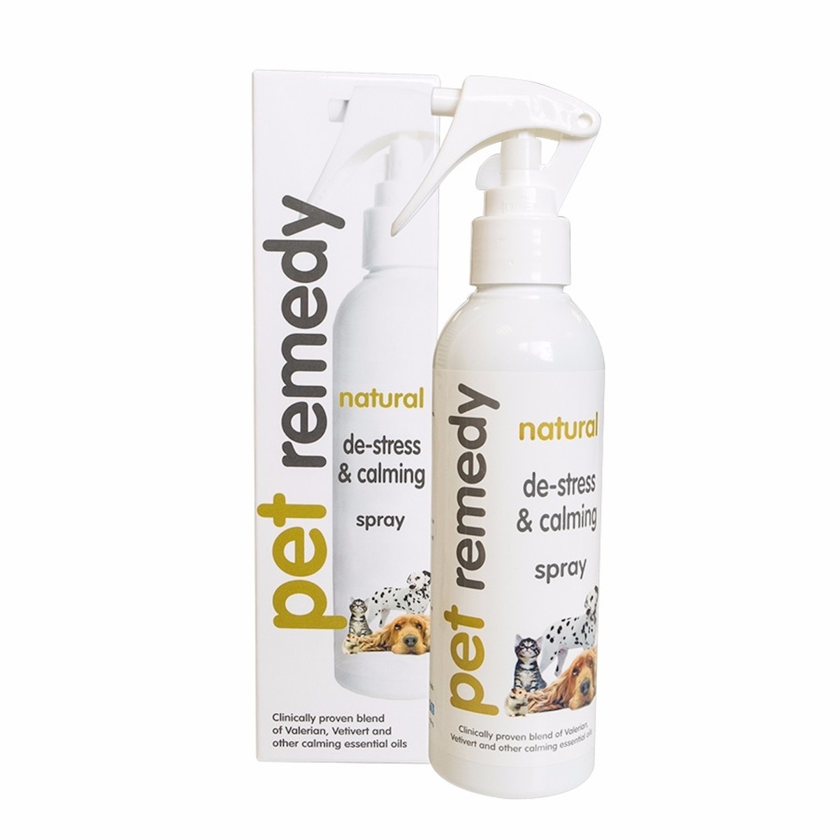 Picture of Pet Remedy 5056397900152 200 ml Natural De-Stress & Calming Spray for Cats & Dogs