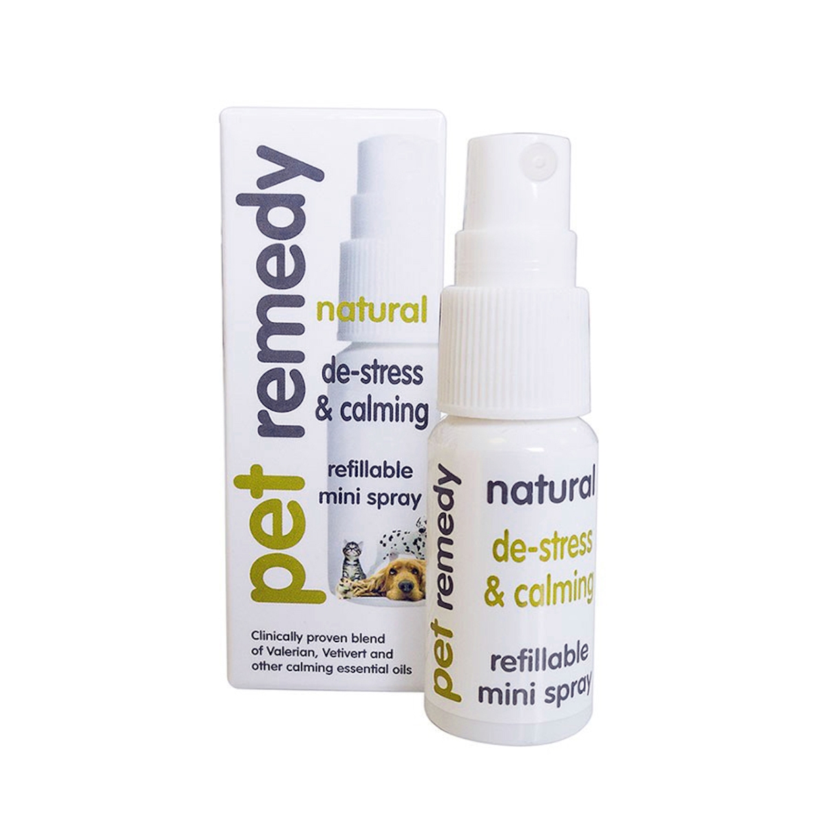Picture of Pet Remedy 5056397900169 15 ml Natural De-Stress & Calming Spray for Cats & Dogs