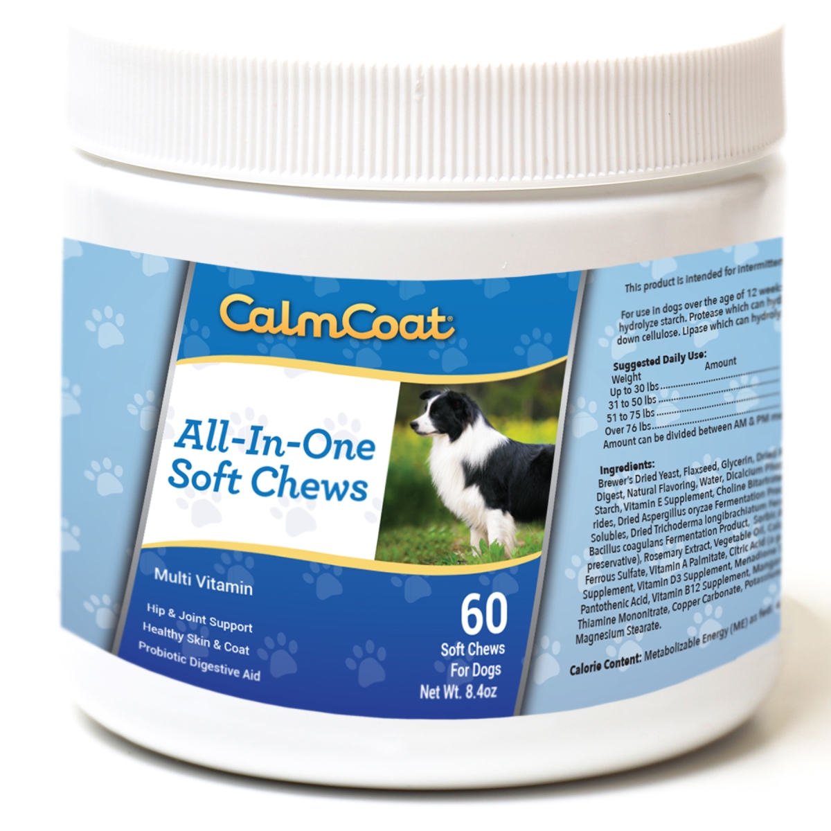 Picture of Calm Coat 192959811377 Complete Multivitamin All-In-One Soft Chews - 60 Count