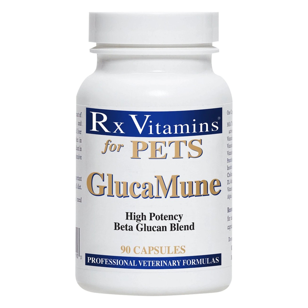 Gluca Mune Immune Supplement Capsules for Dogs & Cats - 90 Count