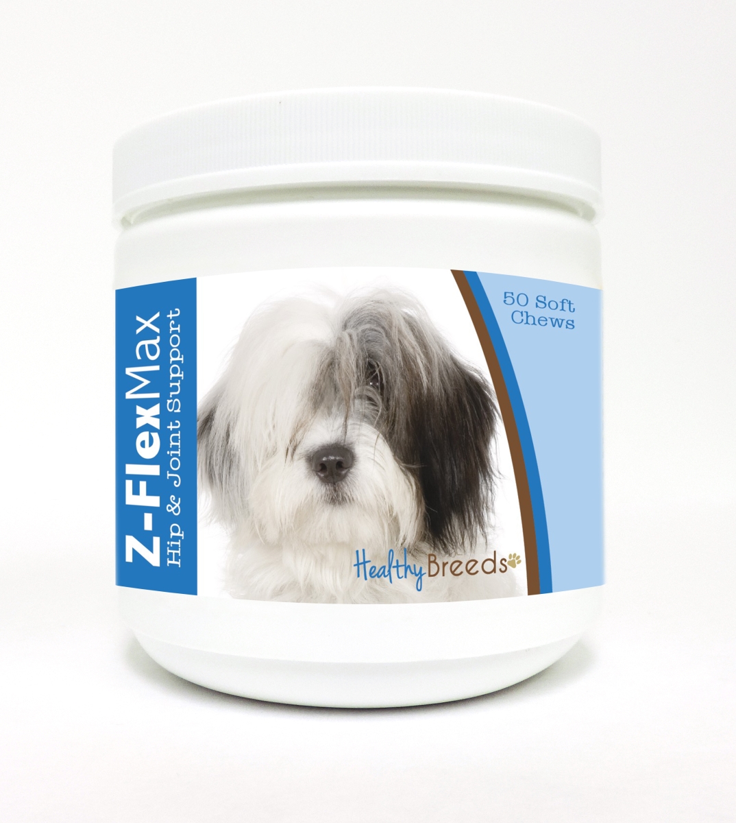 Picture of Healthy Breeds 840235114154 Old English Sheepdog Z-Flex Max Hip & Joint Soft Chews - 50 Count