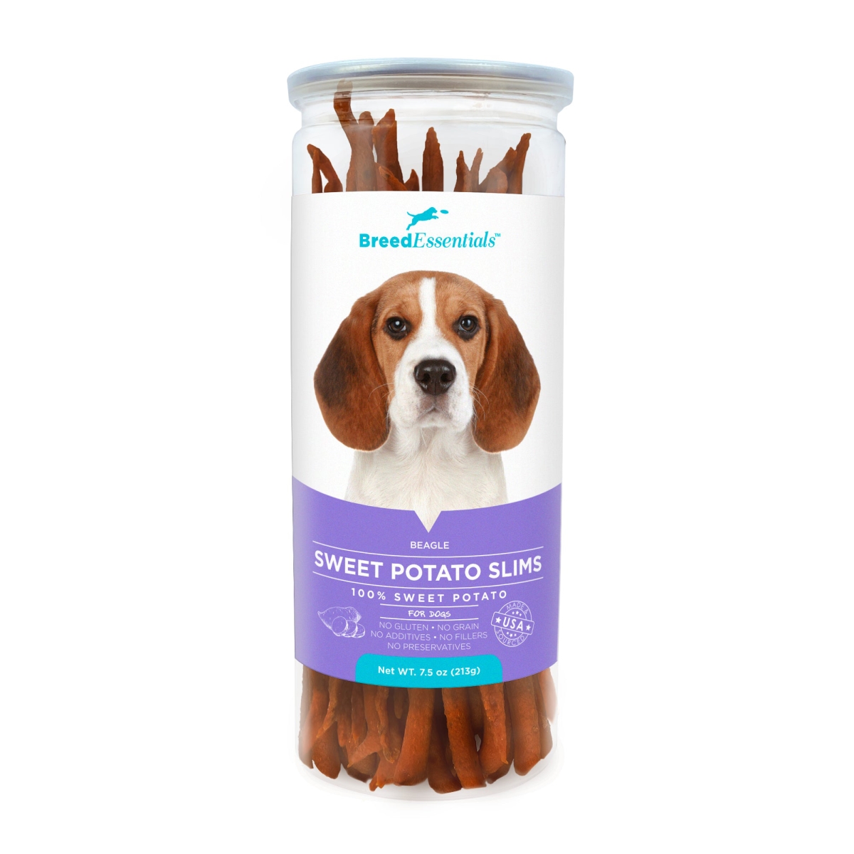Picture of Breed Essentials 197247000105 7.5 oz Sweet Potato Slims - Beagle