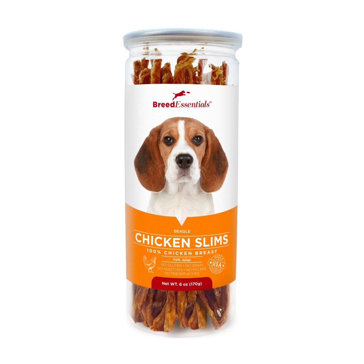 Picture of Breed Essentials 197247000112 6 oz Chicken Slims - Beagle