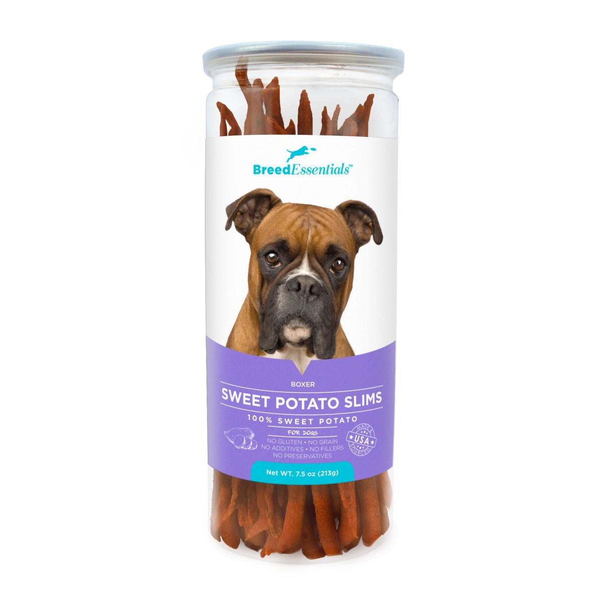 Picture of Breed Essentials 197247000303 7.5 oz Sweet Potato Slims - Boxer