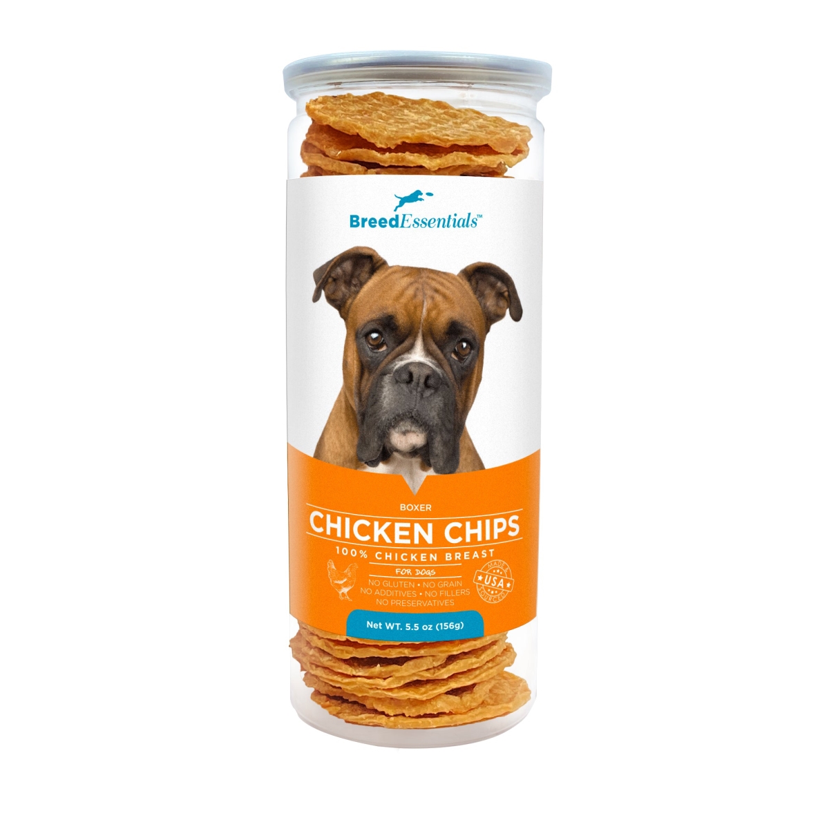 Picture of Breed Essentials 197247000327 5.5 oz Chicken Chips - Boxer