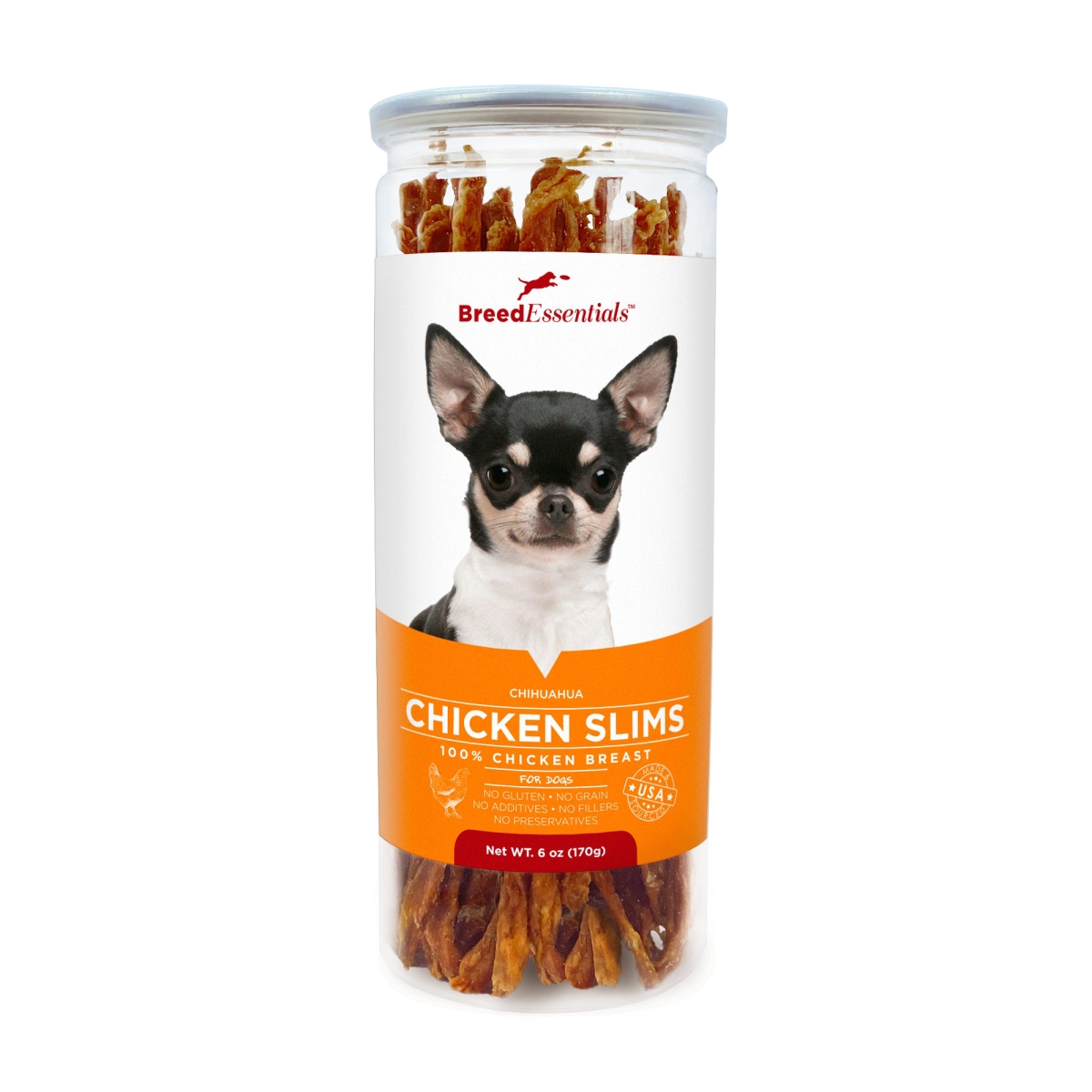 Picture of Breed Essentials 197247000563 6 oz Chicken Slims - Chihuahua