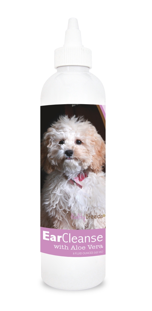 Picture of Healthy Breeds 840235131151 8 oz Cockapoo Ear Cleanse with Aloe Vera Sweet Pea & Vanilla
