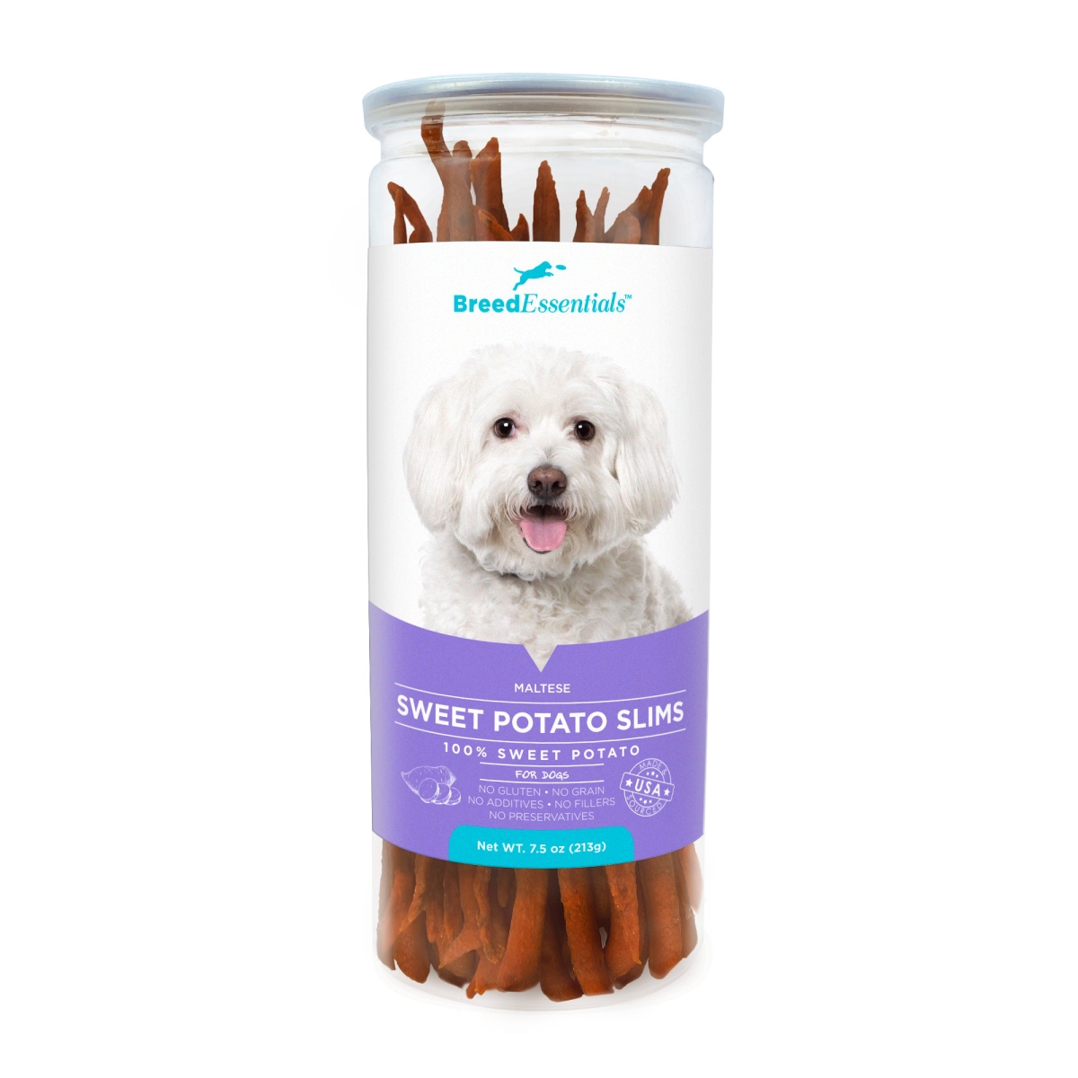Picture of Breed Essentials 197247000709 7.5 oz Sweet Potato Slims - Maltese