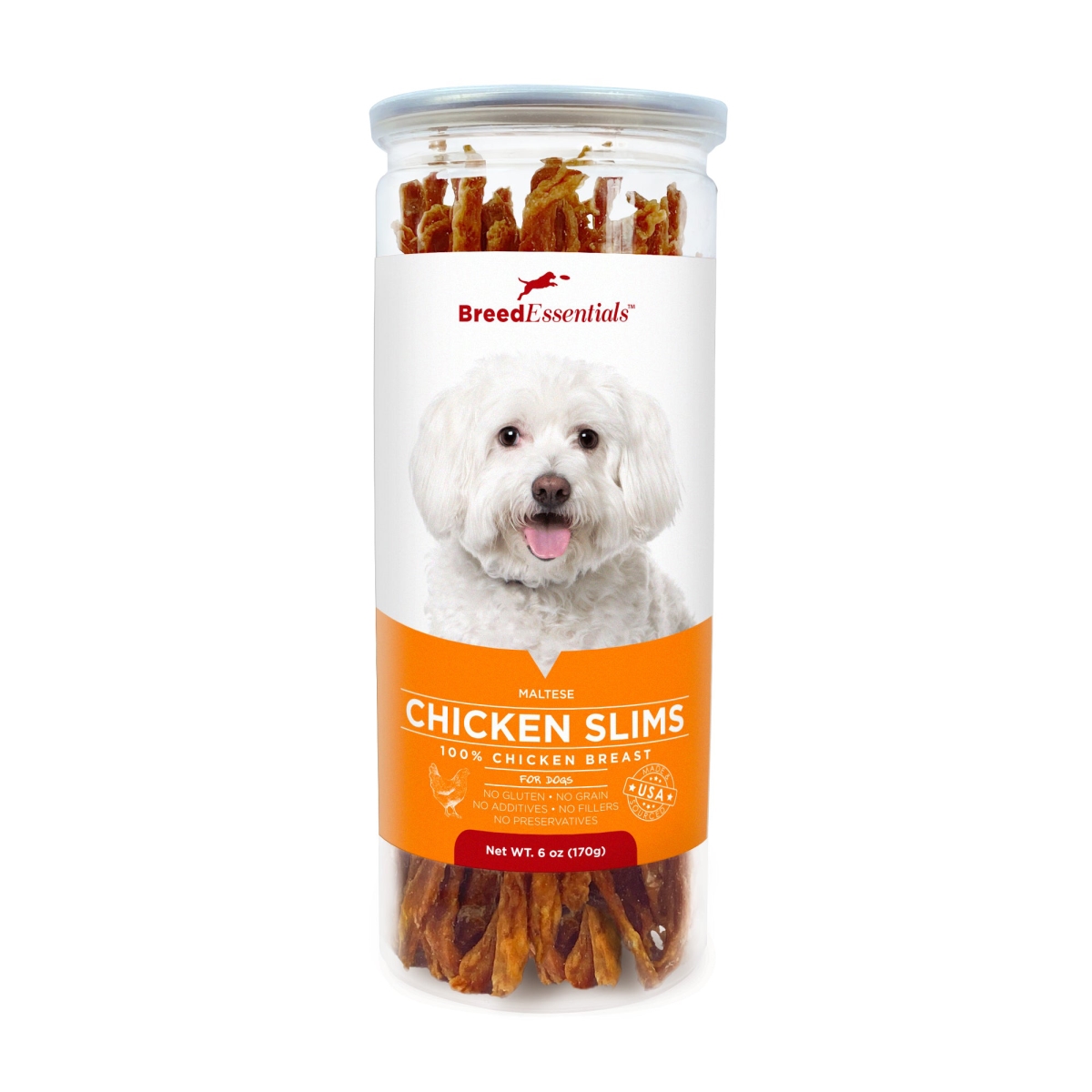 Picture of Breed Essentials 197247000716 6 oz Chicken Slims - Maltese