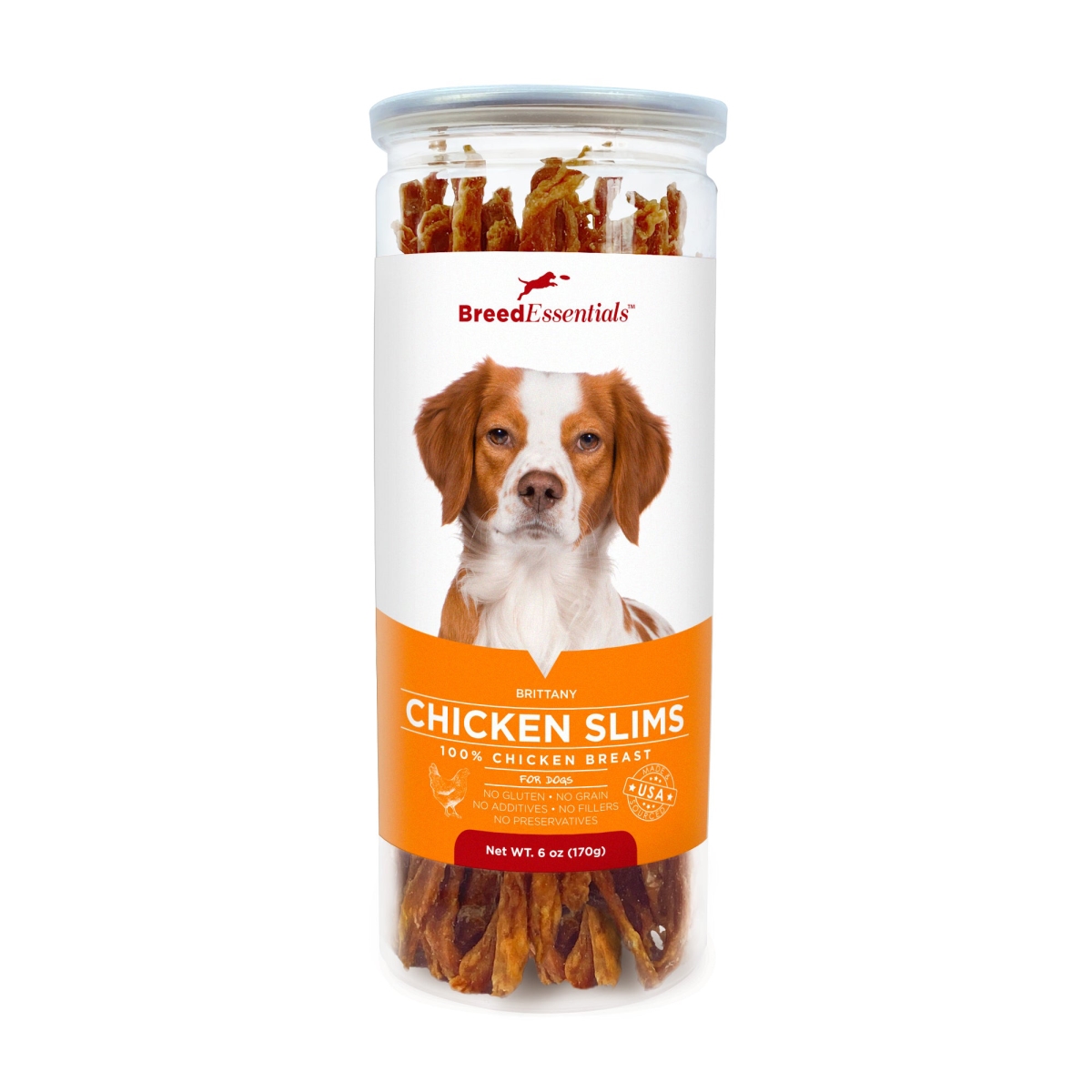 Picture of Breed Essentials 197247000914 6 oz Chicken Slims - Brittany