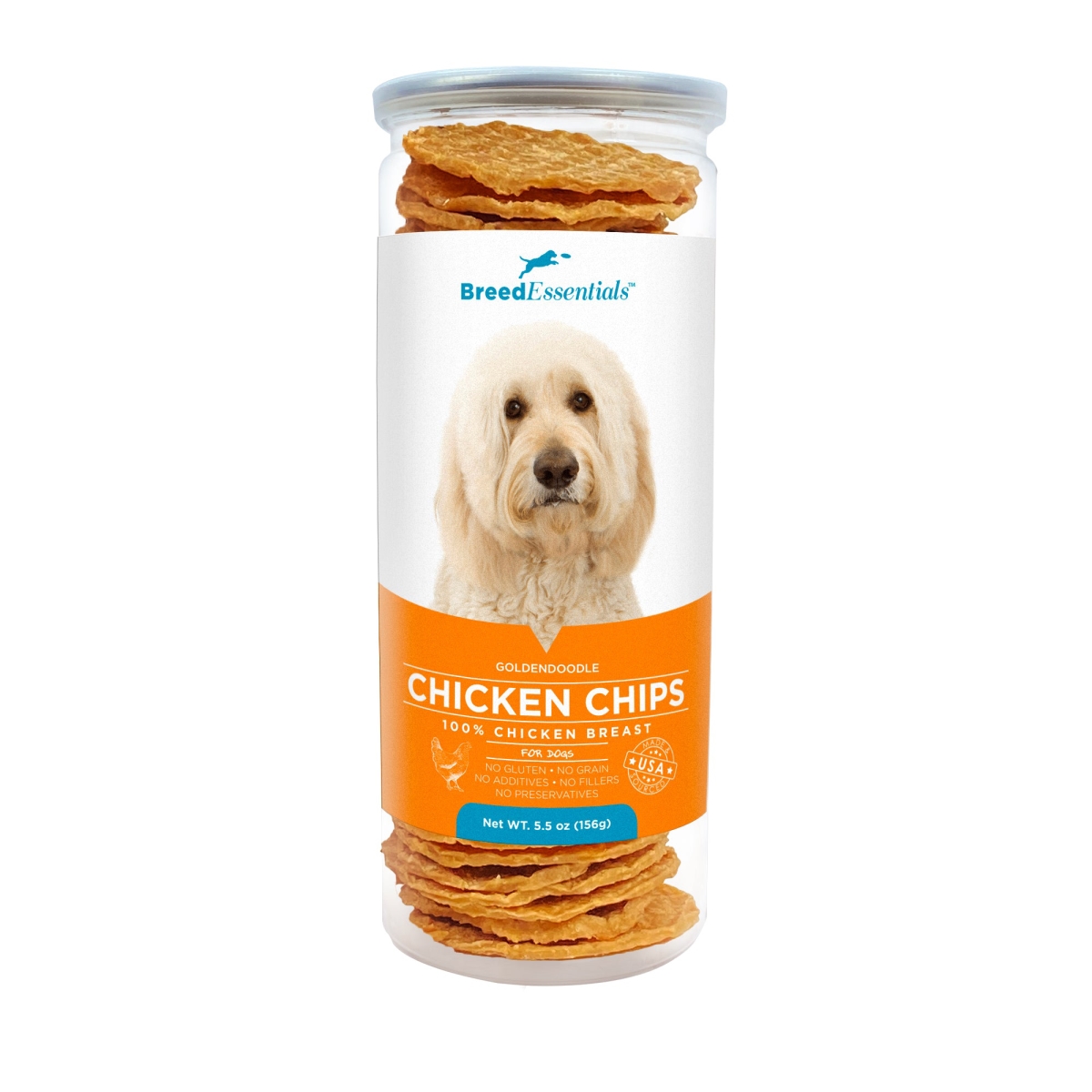 Picture of Breed Essentials 197247000976 5.5 oz Chicken Chips - Goldendoodle