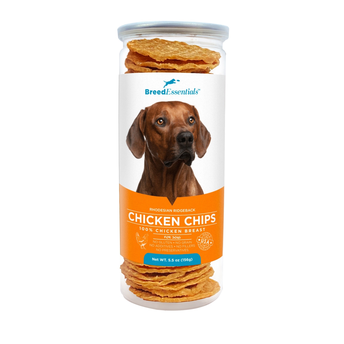 Picture of Breed Essentials 197247001027 5.5 oz Chicken Chips - Rhodesian Ridgeback