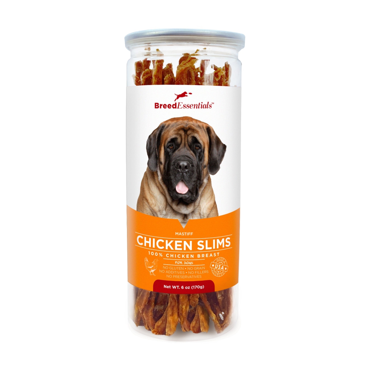 Picture of Breed Essentials 197247001119 6 oz Chicken Slims - Mastiff
